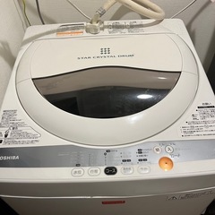 TOSHIBA　洗濯機の画像