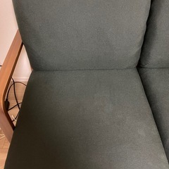 無印良品　リビングでもダイニングでも使えるソファの画像