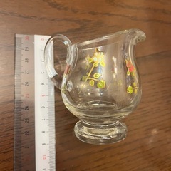 【お譲り先決定】ガラス製ミルクピッチャーの画像