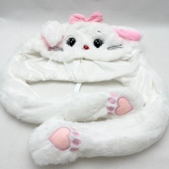 耳が動いてかわいい💕うさぎの被り物 帽子の画像