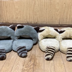 【引取り決定】〈7/20〜21追加出品〉動物スリッパの画像