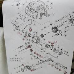 日立工機　高圧コンプレッサー　ジャンクの画像