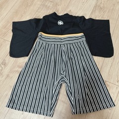 袴　ロンパース　お正月の画像