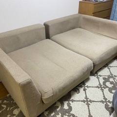 ソファ　広め　4人掛け　美品