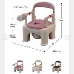 介護用ポータブルトイレの画像