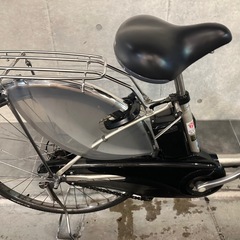 東京23区配達無料🌈新基準 Panasonic パナソニック ビビ　12Ah リチウム 電動自転車中古　1895の画像