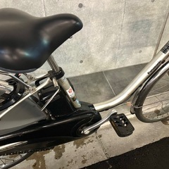 東京23区配達無料🌈新基準 Panasonic パナソニック ビビ　12Ah リチウム 電動自転車中古　1895の画像