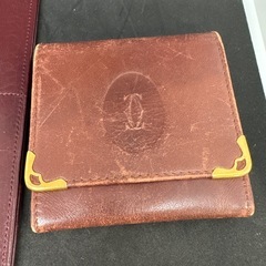Cartier PARISカルティエ マストライン財布 札入れ 手帳型小銭入2個の画像