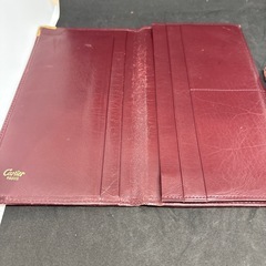 Cartier PARISカルティエ マストライン財布 札入れ 手帳型小銭入2個の画像