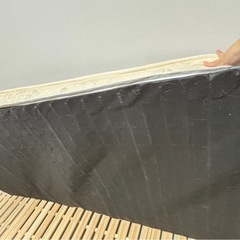 【シングル】すのこベッド＋マットレスセット｜早期引き取り歓迎！ の画像