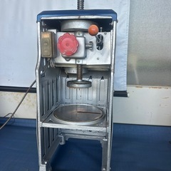 中部コーポレーション　業務用電動かき氷機　No500メンテ済み動作確認の画像