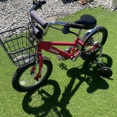 幼児用自転車 16型　ベリーノ（レッド）の画像