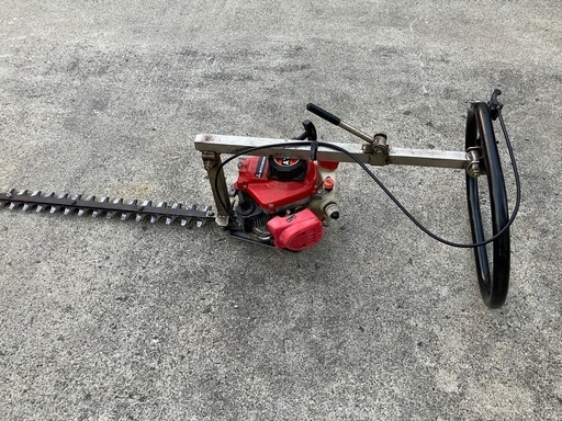 田んぼ 法面草刈り 除草 バリカン ヘッドトリマー