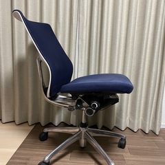 2脚セット Okamura Zephyr(ゼファー)シリーズ CY95GT オフィスチェアの画像