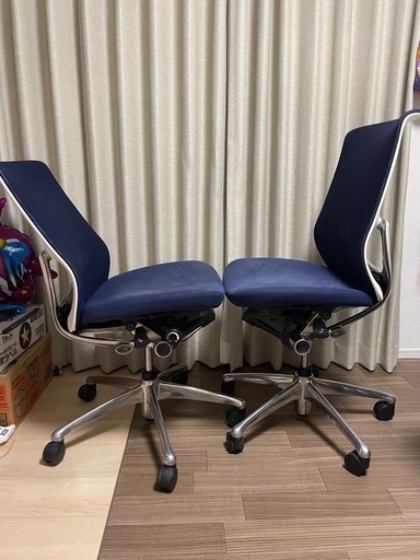 2脚セット Okamura Zephyr(ゼファー)シリーズ CY95GT オフィスチェア