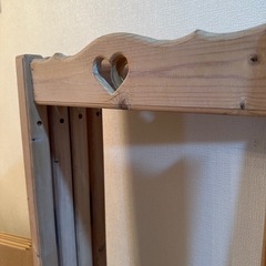 DIY✴︎木のパーテーションの画像
