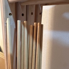 DIY✴︎木のパーテーションの画像