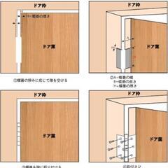 新品未使用！2個入 蝶番 大型 の画像