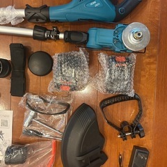 電動 草刈り機 充電式 18V 互換 ブラシレス　業界初の伸縮1.6mの画像