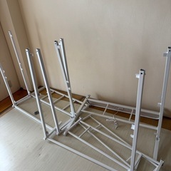 【引き取り先決定しました】シングルパイプベッド(コンセント付き)の画像