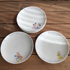 ディズニーシーアンバサダーNARUMIナルミ製プレート5枚セットの画像