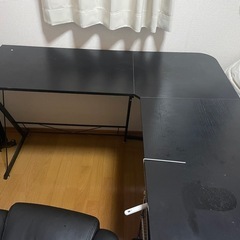 L字型デスク