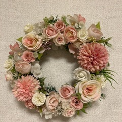 玄関リースです。の画像