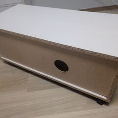 品川区★テレビ台 ニトリ ローボード キャラットLT80 WWの画像
