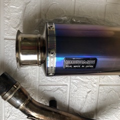 GSR125 NEX F i 
ビームスチタンマフラー　アドレスv125の画像
