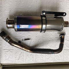 GSR125 NEX F i 
ビームスチタンマフラー　アドレスv125の画像