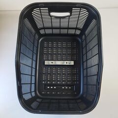 【美品】BRIDGESTONE ブリヂストン リアバスケット RBK-ST1 自転車 カゴ 後ろバスケット RBKST1 ブラックの画像