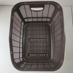 【美品】BRIDGESTONE ブリヂストン リアバスケット RBK-ST1 自転車 カゴ 後ろバスケット RBKST1 ダークブラウンの画像