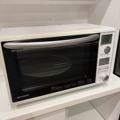 24〜25日限定✨SHARP 電子レンジ　スチームオーブンレンジ 20L ホワイト RE-V70A-Wの画像