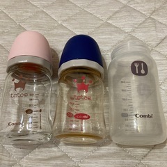 コンビ 哺乳瓶 3点の画像