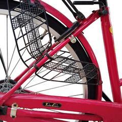 【配送可能】自転車(赤)の画像