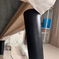 シングルベット 白色の画像