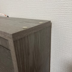 グレー系色カラーボックス(綺麗な状態)の画像