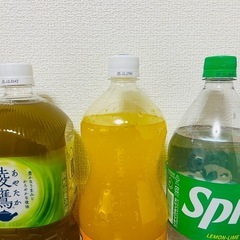 （受渡が決まりました→）ジュース お茶 各種5本の画像