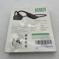【新品未使用】骨伝導イヤフォンの画像