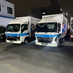 2トン配送イズミヤ便　7時30分出勤60代活躍中