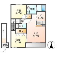 🏢安心の叶えRoom✨『2LDK』茂原市大芝✨敷金礼金無料💰✨人...