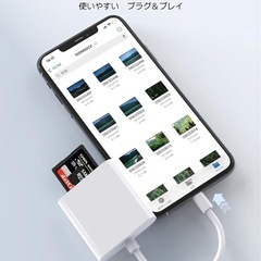  sdカードリーダー マイクロsdカードリーダー microsdカードリーダーメモリーカードリーダーの画像