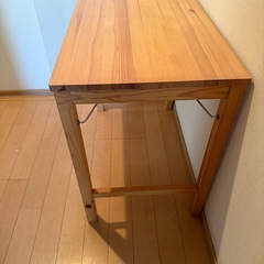 無印良品　折りたたみ机　テーブルの画像