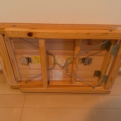 無印良品　折りたたみ机　テーブルの画像