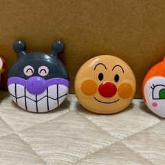 赤ちゃん用おもちゃ 3点+おまけ　アンパンマンの画像