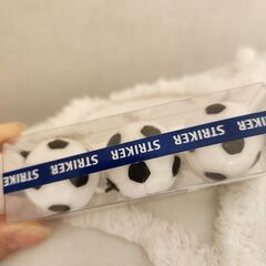 サッカーボールのキャンドルの画像