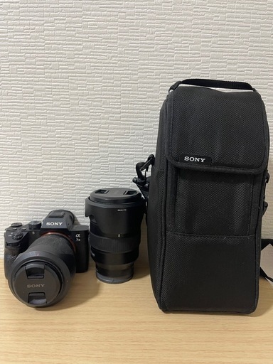 SONY α7IIIミラーレス一眼カメラ 本体とレンズ