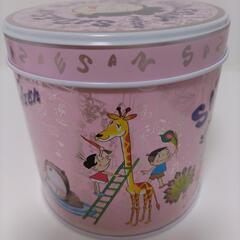 《缶のみ、中身なし》サザエさん　缶の画像