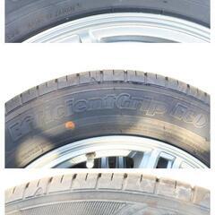 15㌅アルミホイール(HOT STUFF WAREN)とサマータイヤ(GOODYEAR EfficientGrip Eco EG01)の4本セットの画像