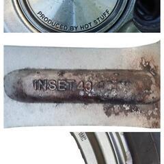 15㌅アルミホイール(HOT STUFF WAREN)とサマータイヤ(GOODYEAR EfficientGrip Eco EG01)の4本セットの画像